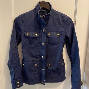 J. Crew waxed barn coat